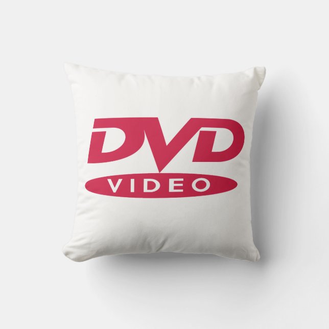 Almofada DVD Video Red Logo - Cushion (Frente)