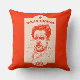 Almofada Dylan Thomas Poeta Galês