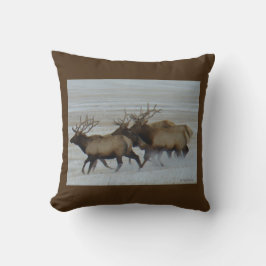 Almofada E64 Bull Elk Running