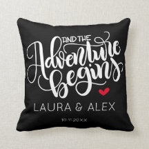 E a aventura começa - Data personalizado cor