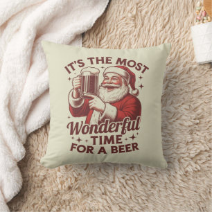 Almofada É A Época Mais Maravilhosa Para Um Papai Noel Cerv