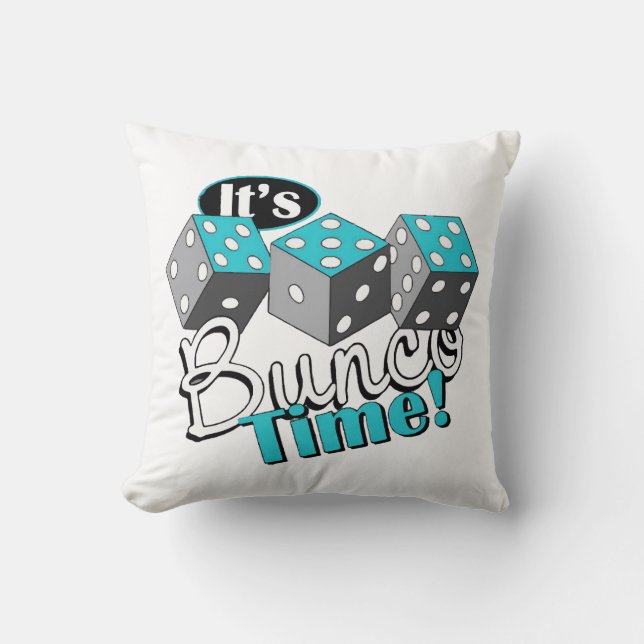Almofada É a Hora do Bunco! (Frente)