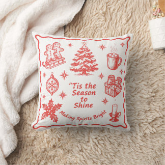 Almofada É a Temporada de Brilhar Natal