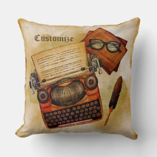 Almofada É Escrito Vintage