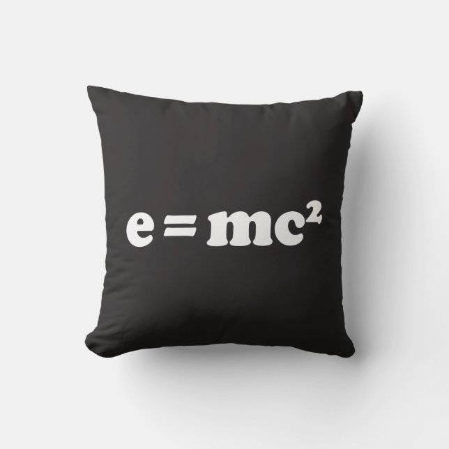 Almofada e = mc2 (Frente)