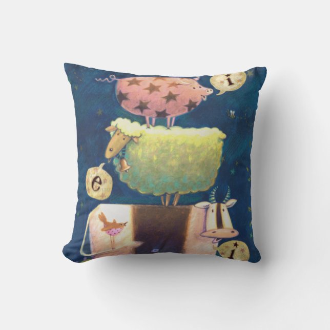 Almofada E nesta fazenda (Frente)