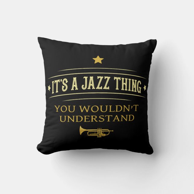 Almofada É Uma Coisa de Jazz Que Você Não Entenderia (Frente)