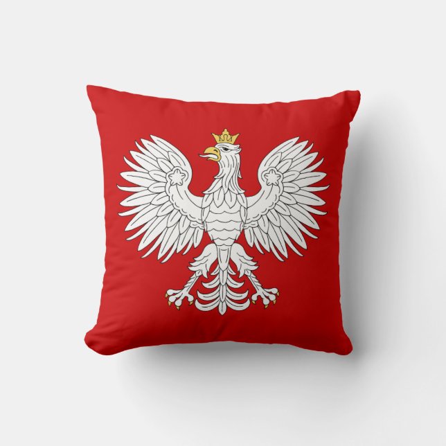 Almofada Eagle polonês (Frente)