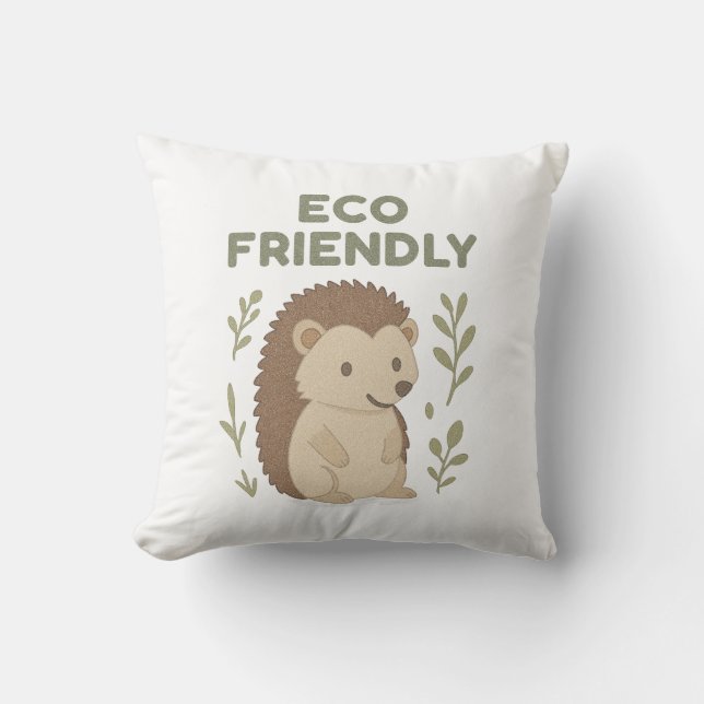 Almofada Eco Friendly Hedgehog (Frente)