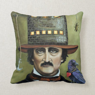 Almofada Edgar Allan Poe