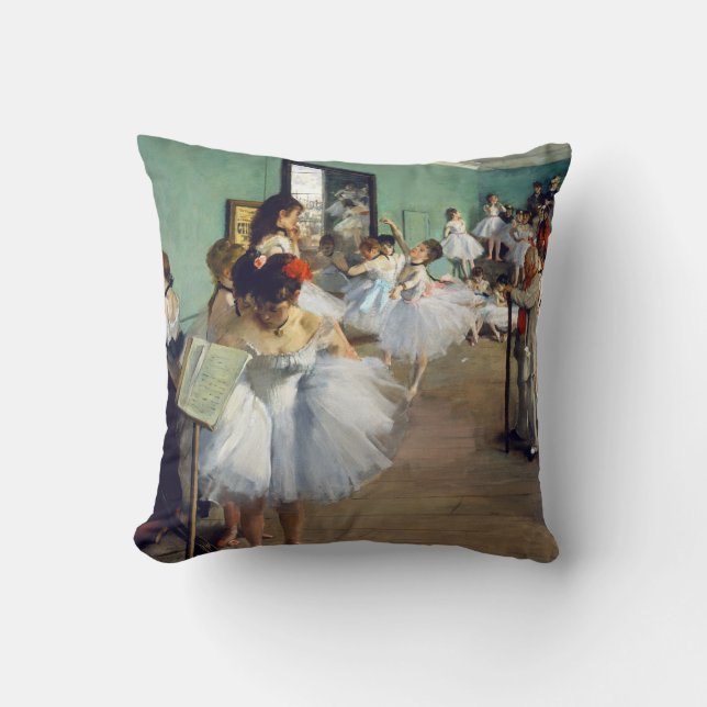 Almofada Edgar Degas - A Aula de Dança (Frente)