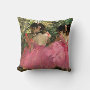 Almofada Edgar Degas - Dançarinos a rosa
