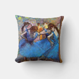 Almofada Edgar Degas - Dançarinos Em Blue - Balé Dance Love