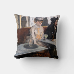 Almofada Edgar Degas - Num Café / A Absinthe