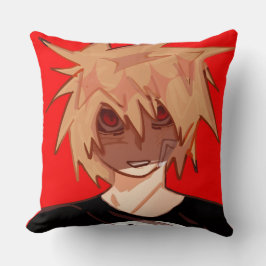 Almofada Edgy Anime Boy Grunge Aesthetic
