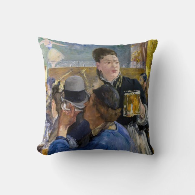 Almofada Edouard Manet - Canto de um Café-Concerto (Frente)
