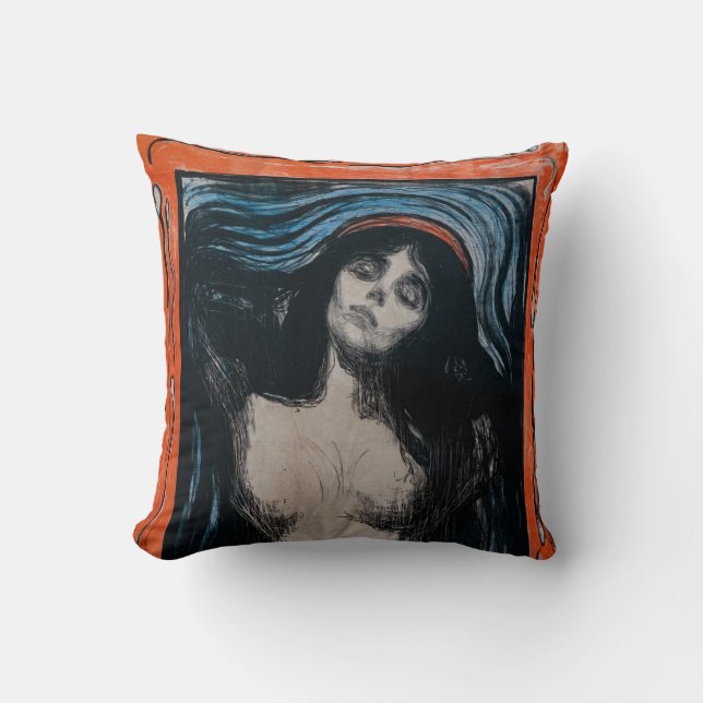 Almofada Edvard Munch - Madona Litografia (Frente)