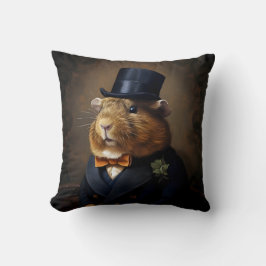 Almofada Edwardian Guiné Pig Gentleman