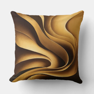 Almofada Efeito Ombre Dourado