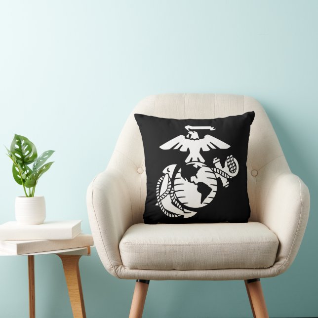 Almofada EGA de uma cor - branco (Cadeira)