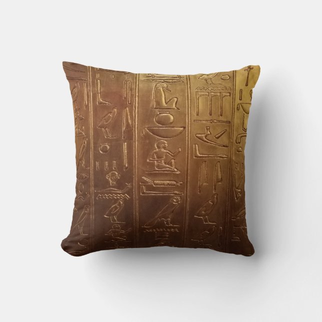 Almofada Egyptian Hieroglyph (Frente)