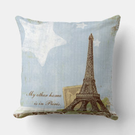 Almofada Eiffel Tower Paris Home França Thor Francês
