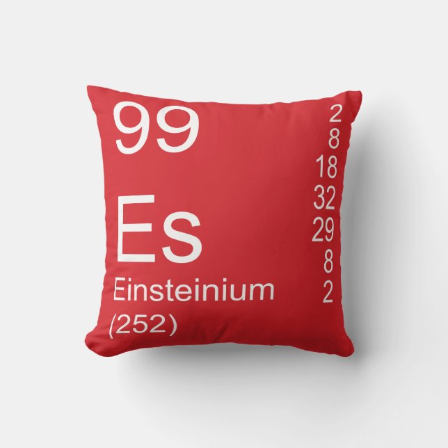 Almofada Einsteinium (Frente)