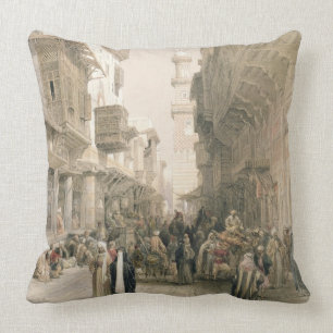 Almofada EL Mooristan da mesquita, o Cairo, de "Egipto e de