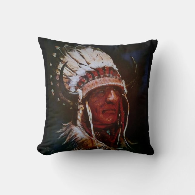 Almofada "El Reno Chief" (Frente)