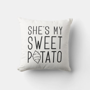 Almofada Ela é minha batata doce