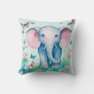 Almofada Elefante Azul