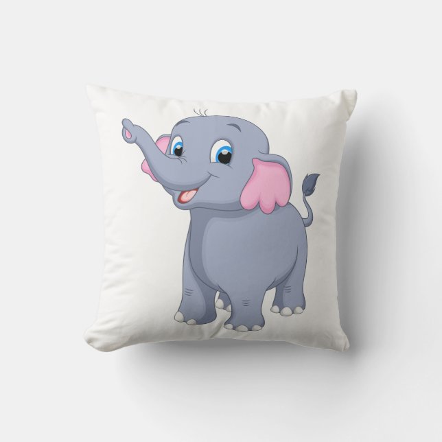 Almofada Elefante bebê (Frente)