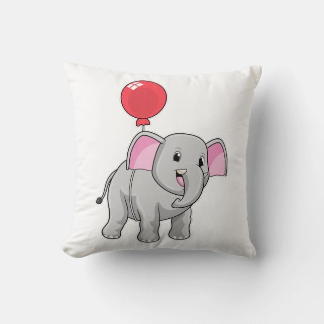 Almofada Elefante com balão (Frente)