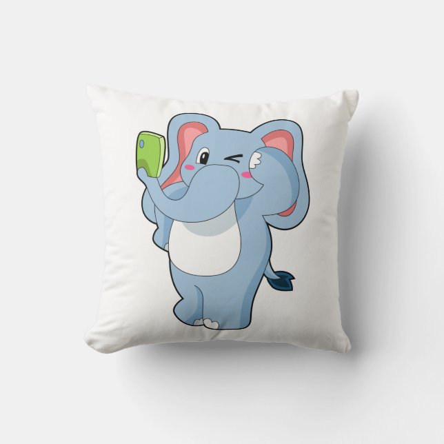 Almofada Elefante móvel (Frente)