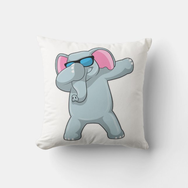 Almofada Elefante na Dança Hip Hop Dab (Frente)