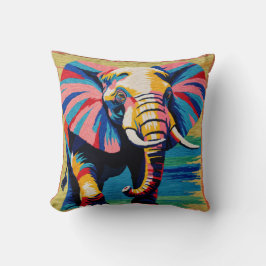 Almofada Elefante Sonha Com O Travesseiro Kilim: Uma Vintag