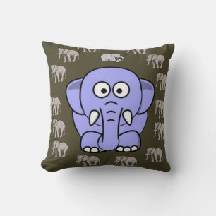 Almofada Elefante travesseiro decorativo