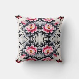 Almofada Elegância em Flor: Harmonia Floral impressa