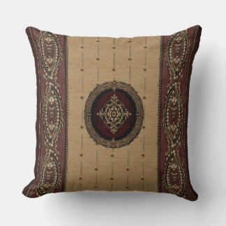 Almofada Elegância palatial Vermelho e Travesseiro decorati