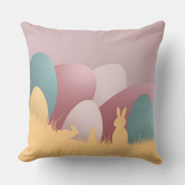 Almofada Elegância Páscoa minimalista