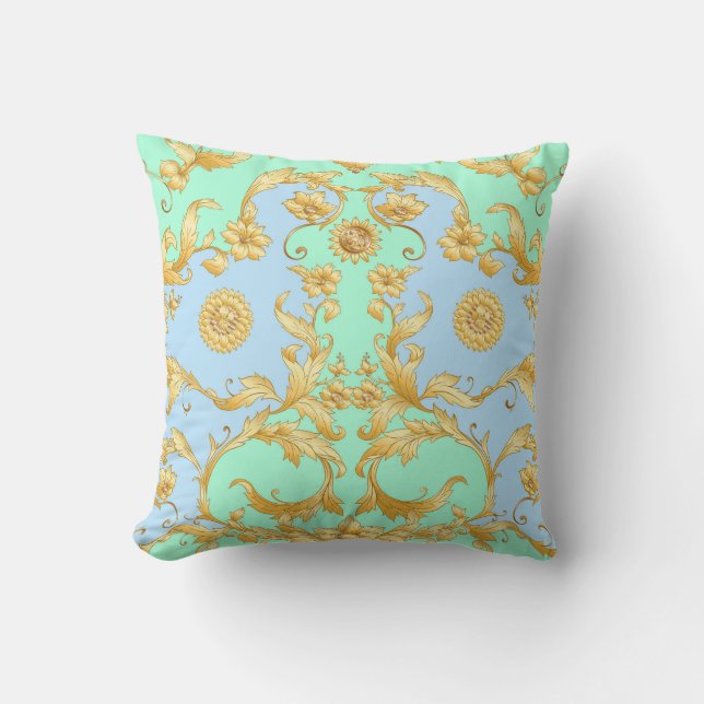 Almofada Elegância Renascentista Barroco Rococo (Frente)