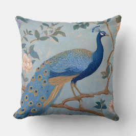 Almofada Elegant blue stylish retro pattern for her 