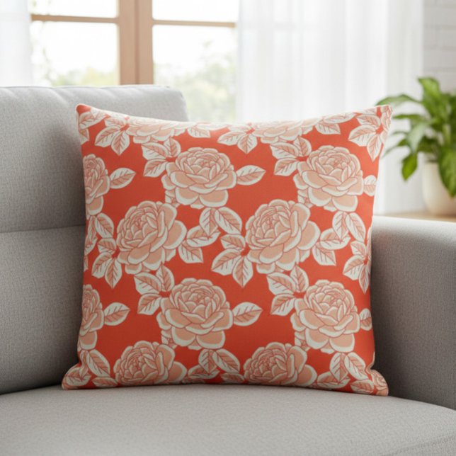 Almofada Elegant Floral Cushion with Vintage Charm (Criador carregado)