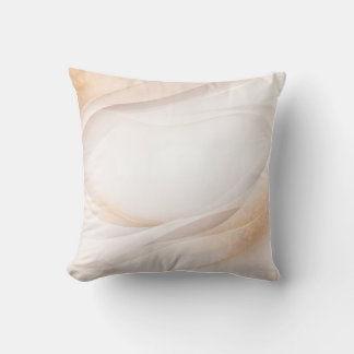Almofada Elegant Gold Wave Abstract Cotton Pillow | Luxury 