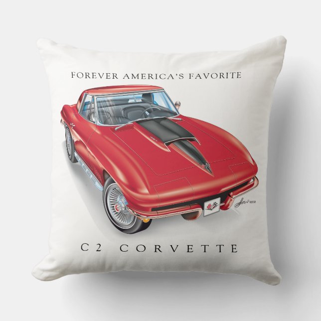 ALMOFADA ELEGANTE C-2 VETTE ILUSTRAÇÃO (Frente)