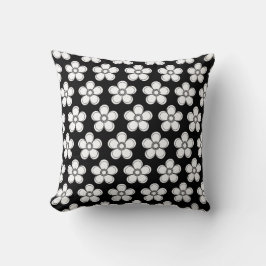 Almofada Elegante Estampa Floral | Desenho Botânico