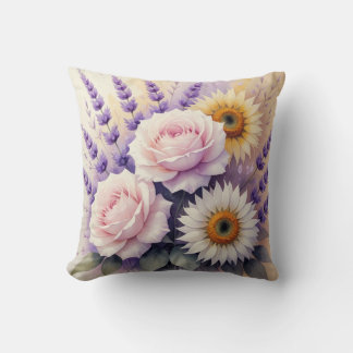 Almofada Elegante Floral