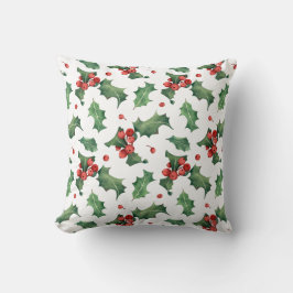 Almofada Elegante Red Berry Natal