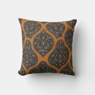Almofada Elegante Travesseiro Decorativo Dourado e Preto –