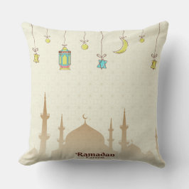 Almofada Elegante Travesseiro Ramadan Kareem